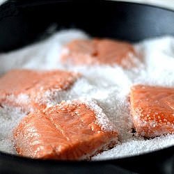 Salt Roasted Salmon