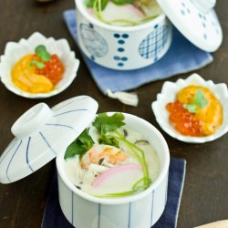 Chawanmushi with Shrimp