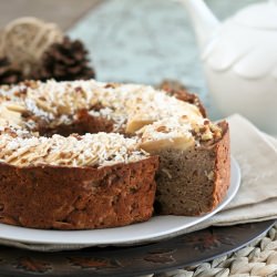 Buckwheat Apple Ring Cake