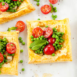 Artichoke and Feta Tarts