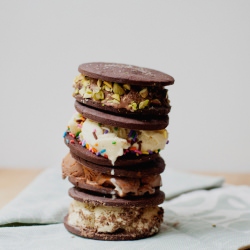 Homemade Ice Cream Sandwiches