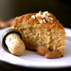 Rum Drenched Almond Pound Cake