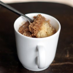 2 Minute Coffee Mug Cake