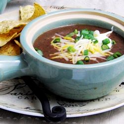 Creamy Black Bean Soup