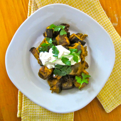 Indian-Style Curried Eggplant