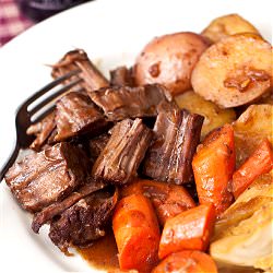 Pot Roast with Guinness Gravy