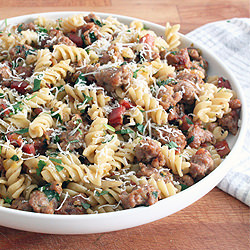 Rustic Sausage & Fennel Pasta