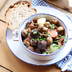 Boeuf Bourguignon à la Robuchon