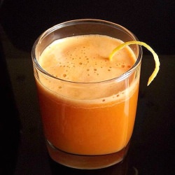 Carrot and Apple Fresh Juice