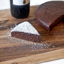 Red Wine Chocolate Cake