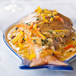 Fish in Coconut Sauce