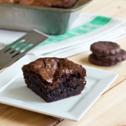 Thin Mint Brownies