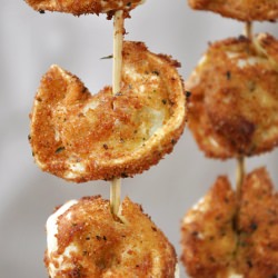 Deep-Fried Ravioli On a Stick