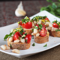 White Bean Bruschetta