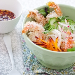 Coconut Shrimp Noodle Salad