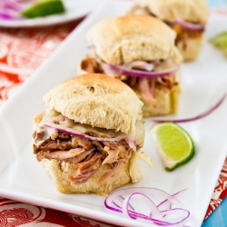 Cuban Pulled Pork Sliders