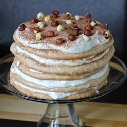 Espresso Meringue Torte