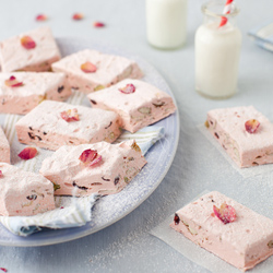 Cranberry and Pistachio Nougat