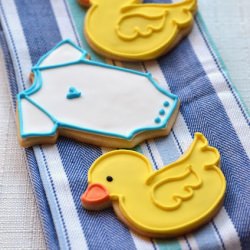 Baby Shower Duck Cookies