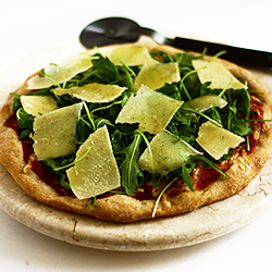 Arugula-Parmesan Pizza