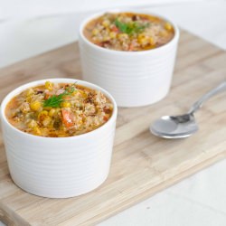 Mexican Corn Chowder with Quinoa