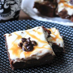 Caramel Mocchiato Fudge Brownies