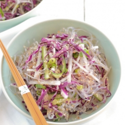 Raw Kelp Noodle Salad