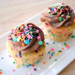 Confetti Cupcakes