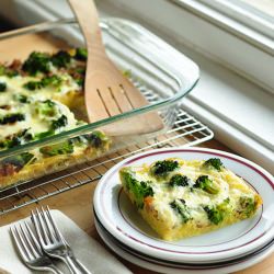 Broccoli & Spaghetti Frittata