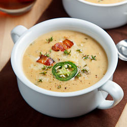 Ale and Cheddar Soup