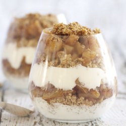 Cinnamon Apple Quinoa Parfait