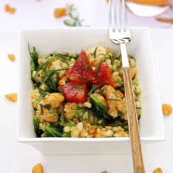 Orzotto (Barley) with Agretti