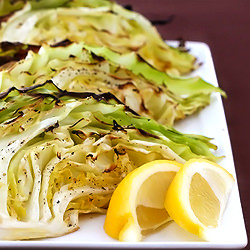 Roasted Cabbage Wedges