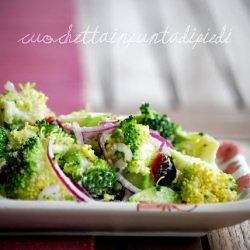 Raw Broccoli Salad