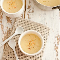 Parsnip Soup with Chorizo