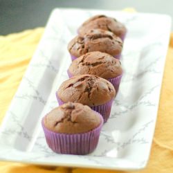 Triple Chocolate Muffins