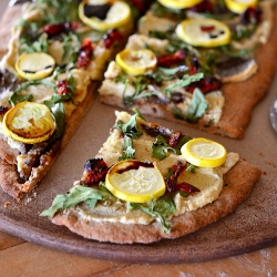 Rustic Arugula Flatbread