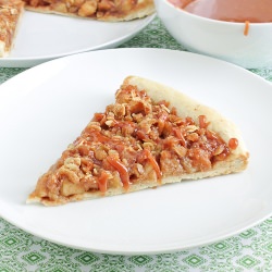 Caramel Apple Pizza