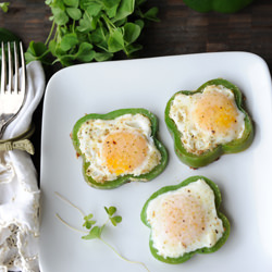 Shamrock Fried Eggs