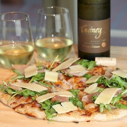 Prosciutto Arugula Pizza