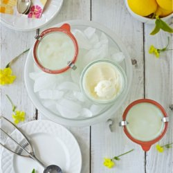 Lemon Buttermilk Sorbet