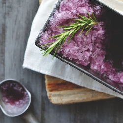 Moroccan Mint + Hibiscus Granita