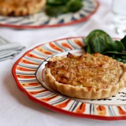 Leek and Gruyère Tart