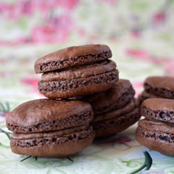 Chocolate Macarons