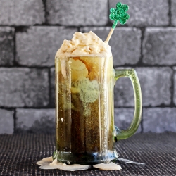 Irish Car Bomb Ice Cream Float