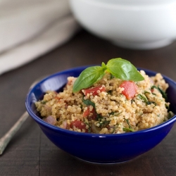 Tomato Basil Quinoa