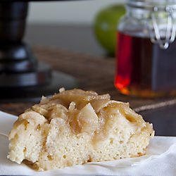 Maple Apple Upside Down Cake