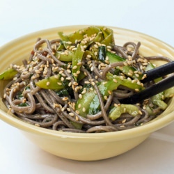 Soba Noodles w/ Cucumber