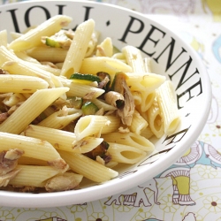 Penne w/ Mackerel & Zucchini