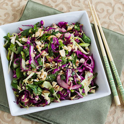 Thai-Style Spicy Cabbage Slaw